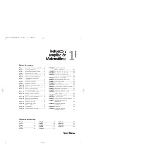 Lista 96 Foto Fichas De Refuerzo Y Ampliacion Matematicas 6 Primaria