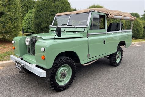 1973 Land Rover 109 Series Iia Santana Diesel For Sale On Bat Auctions