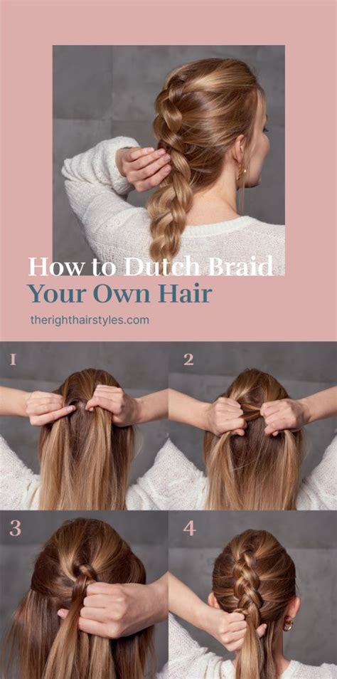 Dutch Braid Step By Step