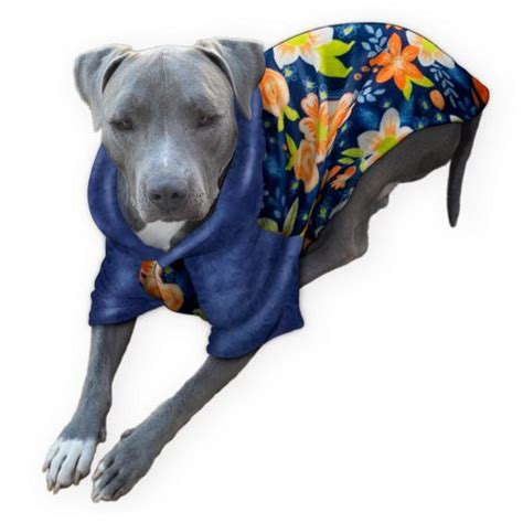 Navy Floral Basic Fleece Big Dog Pajamas – BigDogsCloset