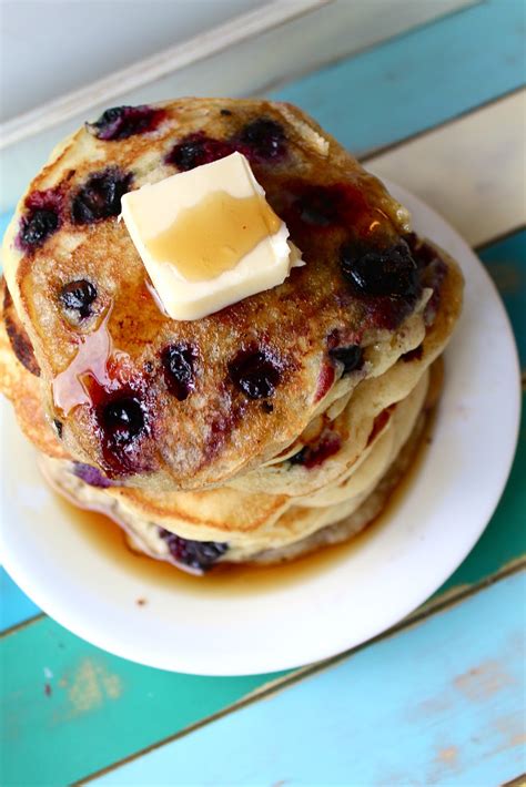 Yammie S Noshery Sour Cream Blueberry Pancakes