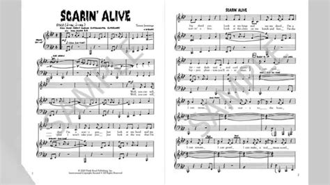 Scarin Alive Singles Reproducible Kit Youtube