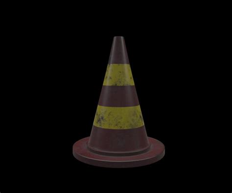 Artstation Traffic Cone Game Assets