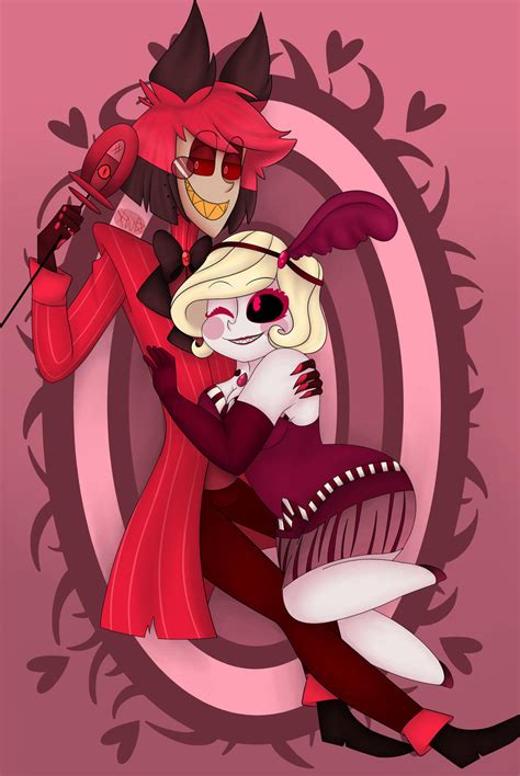 Alastor X Mimzy Hazbin Hotel By Isaya Nee On Deviantart