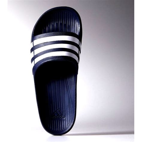 Klapki adidas Duramo Slide G15892 białe granatowe Shoes Sandals