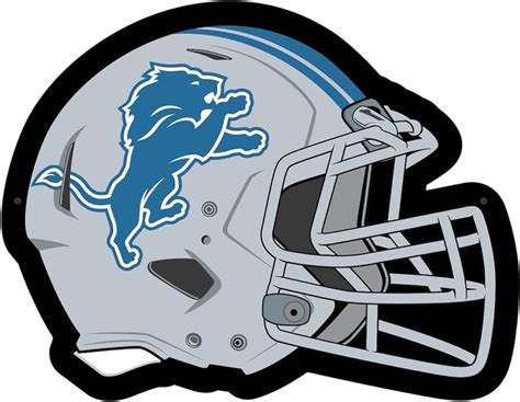 Gameday Detroit Lions Football Helmet SVG, Lions Football