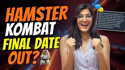 Hamster Kombat Update Hamster Kombat Listing Date Out Hamster