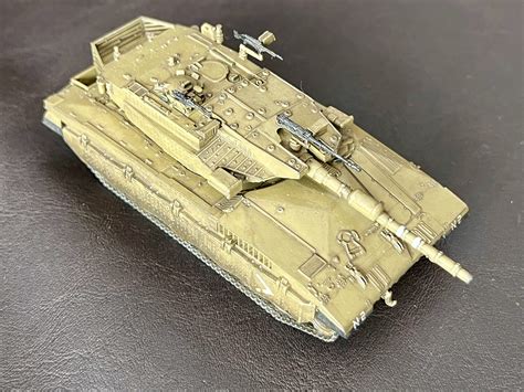 Israeli Merkava Mk Iii Baz Main Battle Tank Plastic Model Military