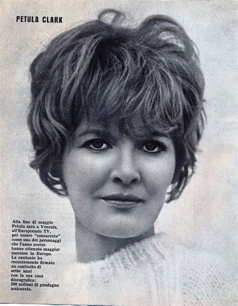 Magazine Giovani 1966 Petula Clark Petula Clark Music Legends