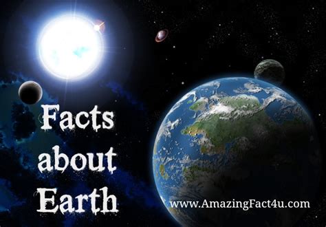 Earth Amazing Facts 4 u