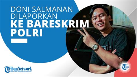 Influencer Doni Salmanan Kini Dilaporkan Ke Bareskrim Polri Terkait