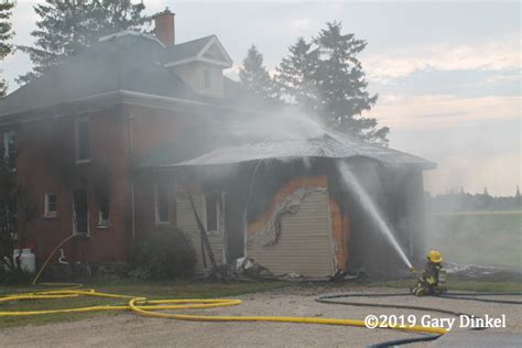 House Fire In Wellesley Township On July Firescenes Net