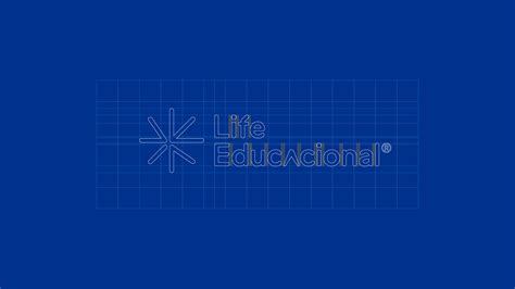 Life Educacional Identidade Visual Black Magenta