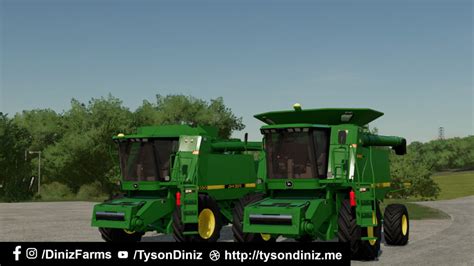 John Deere 9400 and 9500 Combines - Diniz Farms - Farming Simulator Modding