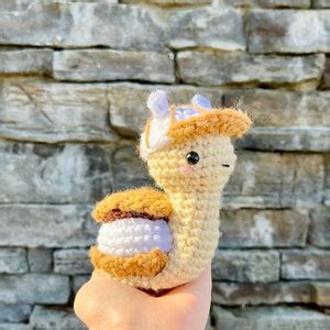 Mini Smores Snail Crochet Snail Pattern PDF Easy Beginner Crochet