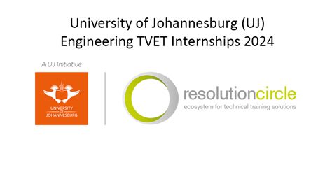 University Of Johannesburg Uj Engineering Tvet Internships 2024 Jobcare