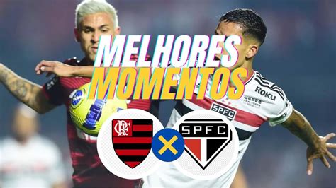 FLAMENGO 1 X 1 SÃO PAULO MELHORES MOMENTOS 19ª RODADA BRASILEIRÃO