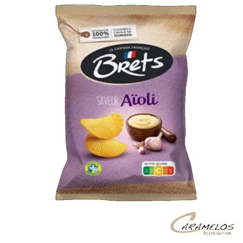 Vente Grossiste Confiserie CHIPS BRET S AIOLI 125 G X10