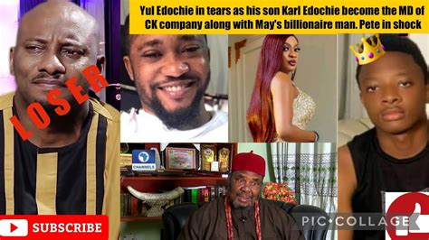 Yul Edochie In Tears As Son Karl Edochie Become The Md Of Ck Company