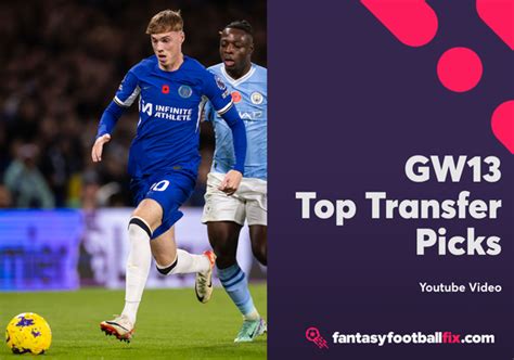 Fantasy Premier League Fpl Gameweek Top Transfer Picks