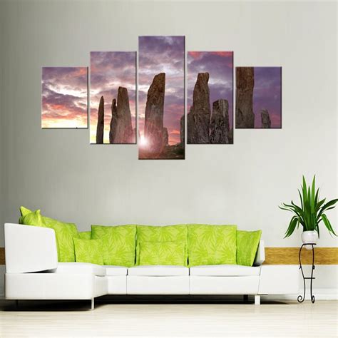 Hd Canvas Home Decor Tableau Wall Art Pictures Panel Mountain And