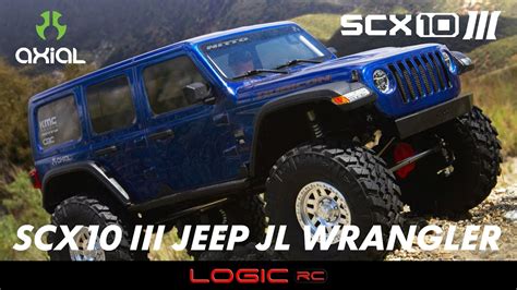 Axial Scx Iii Jeep Jl Wrangler Wd Kit Youtube