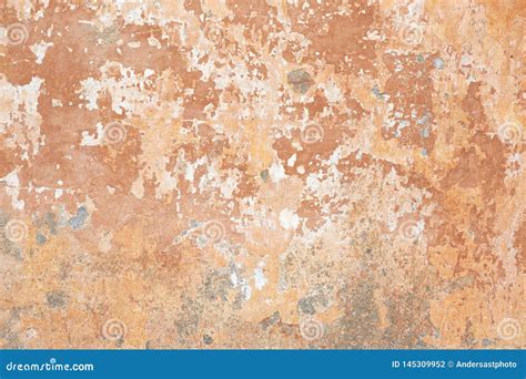 Old Beige Chipped Wall Texture Background In Italy Stock Photo - Image ...