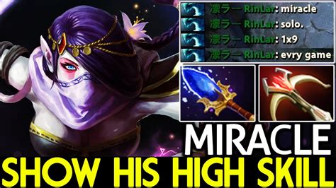 MIRACLE Templar Assassin Show His High Skill In Mid Lane Dota 2 YouTube