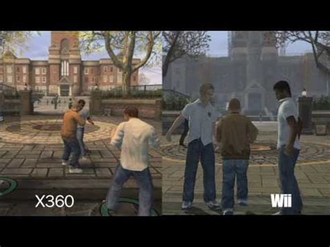 Bully Comparison Xbox 360 VS Wii VS PS2 HD YouTube