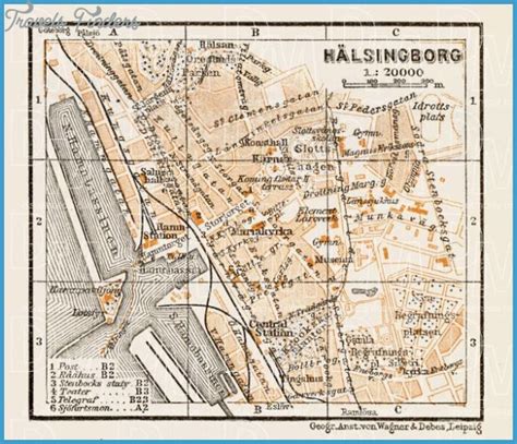 Helsingborg Halsingborg Sweden Map - TravelsFinders.Com