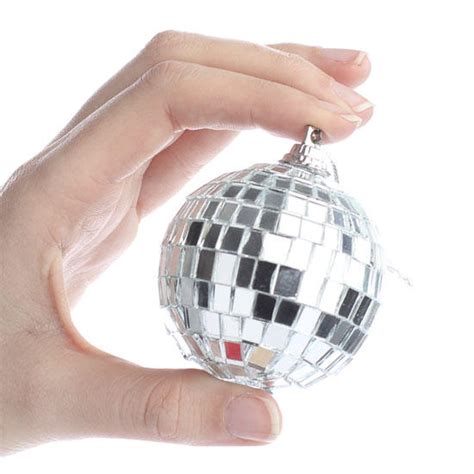 Miniature Mirrored Mosaic Disco Ball Ornaments Christmas Ornaments