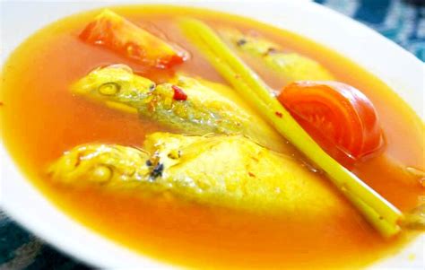 Masak Asam Rebus Ikan Kembung Lauk Paling Senang Paling Sedap Hirup