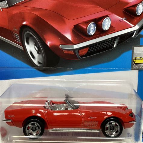 未使用Gアソート ホットウィール 72 シボレー コルベット スティングレイ コンバーチブル Hot Wheelsの落札情報詳細