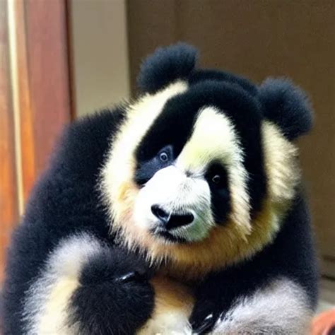 The Fluffiest Featheriest Parrot Panda Ever Stable Diffusion Openart