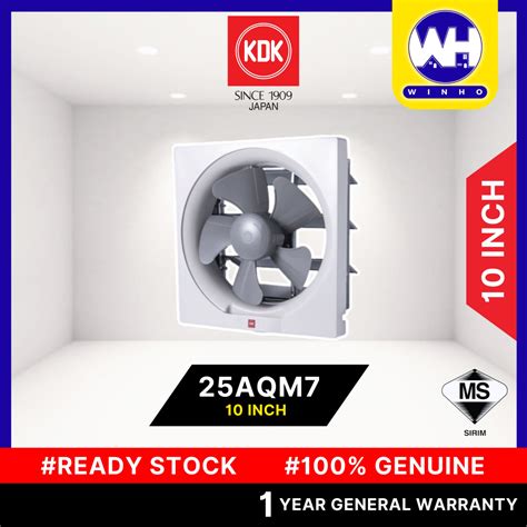 READY STOCK KDK 25AQM7 Wall Mount Propeller Exhaust Fan Ventilating