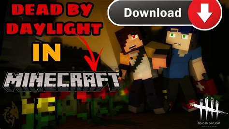 How To Download Dead By Daylight Mod In Minecraft Pe 100🔥 Youtube