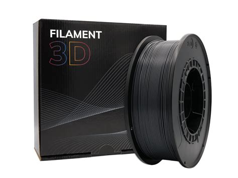 Filamento 3D PLA Diametro 1 75mm Bobina 1kg Color Grafito