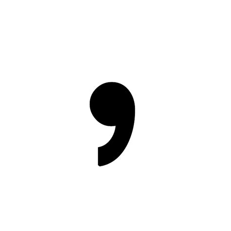 Comma Png Transparent Image Download Size 700x700px