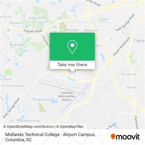 Midlands Tech Airport Campus Map United States Map