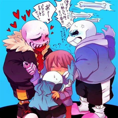 Sans X Frisk Undertale Underfell Underswap Undertale Drawings