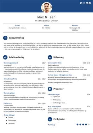 CV maler som hjelper deg med å finne drømmejobben din Cv malen no