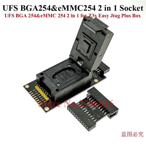 Original New Easy Jtag Plus Ufs Bga Socket Emmc Emmc Ufs