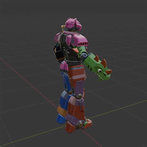 Mecha Team Leader Fortnite 3d Model By Shevraar