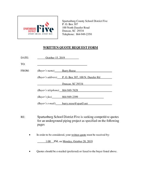 Fillable Online Spartanburg District Five Overview Fax Email Print