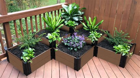 The Banaue 6 X 6 Terrace Garden Raised Bed Triple Tier — Frame