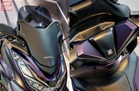 Honda PCX 160 2021 Modifikasi Ala Forza 250 Spion Pindah Depan Semua