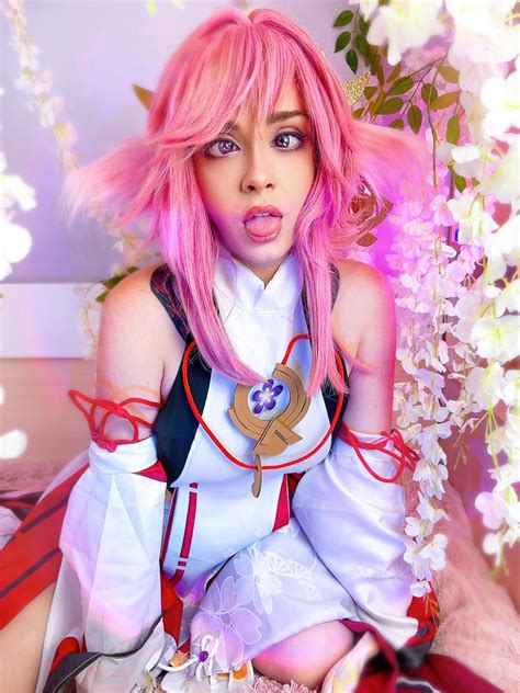 Yae Miko Ahegao By Erica Jones Rahegaoirl