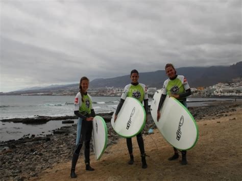 Cours De Surf En Groupe Sur La Plage De Las Am Ricas Heures Partir