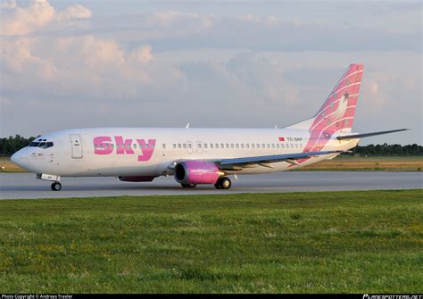 TC SKF Sky Airlines Boeing 737 4Q8 Photo By Andreas Traxler ID 139193