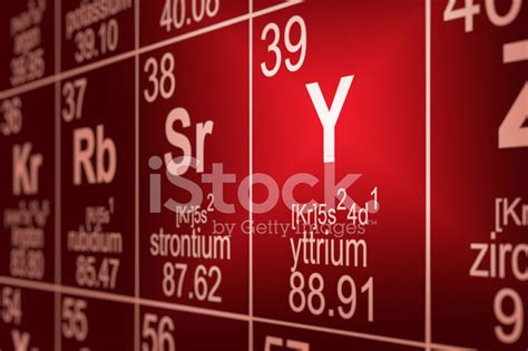 Periodic Table Yttrium Stock Photo | Royalty-Free | FreeImages